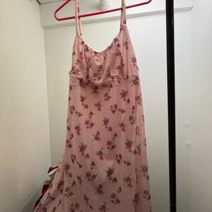 Floral Pink Dress